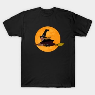 Witch Hazel with Moon T-Shirt